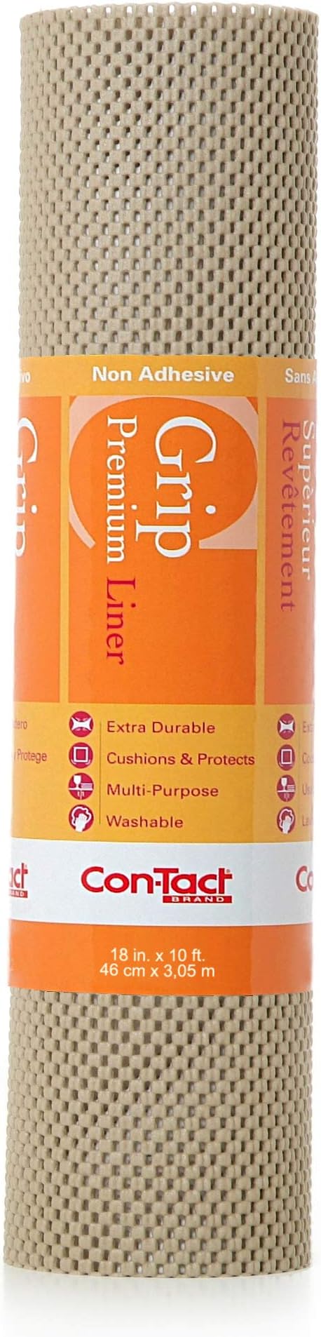 Con-Tact Brand Grip Premium Shelf Liner, Thick and Non-Adhesive Drawer Liner by Kittrich+%28Home%29