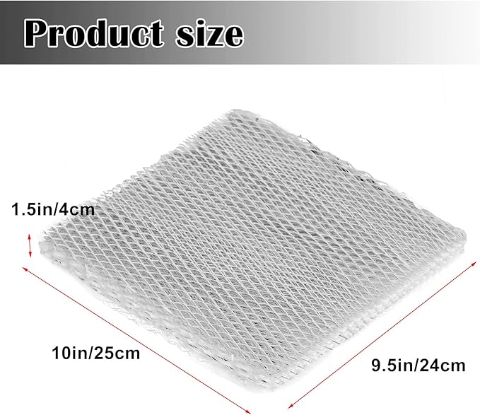 HIFROM 2Pack Replacement Humidifier Wick Filters, Water Panel Filter Compatible - Image 4
