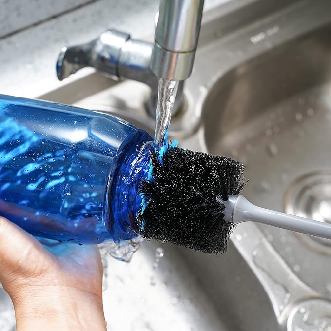 Water Bottle Cleaning Brush, Long Handle Flexible Scrub Brush - Image 8