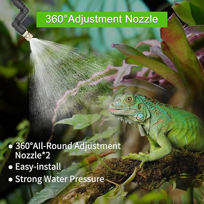 reptile humidifier, LCD with timing function, time length and interval can be - Image 2