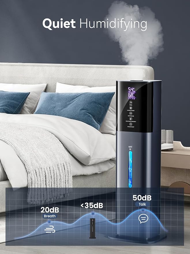 Humidifiers for Bedroom, 2.11Gal 8L Quiet Humidifiers for Large Room - Image 4