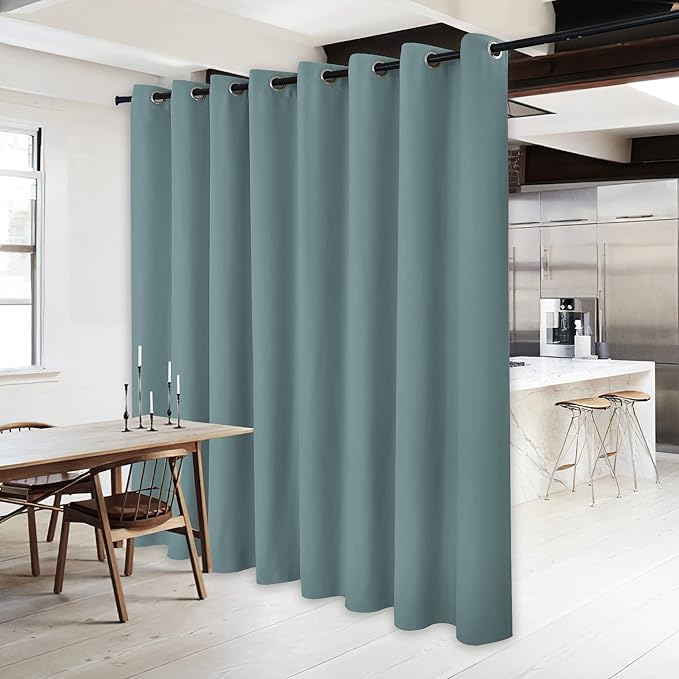 NICETOWN Lower Noise Room Divider Curtain Screen Partitions, 1 Panel - Image 2