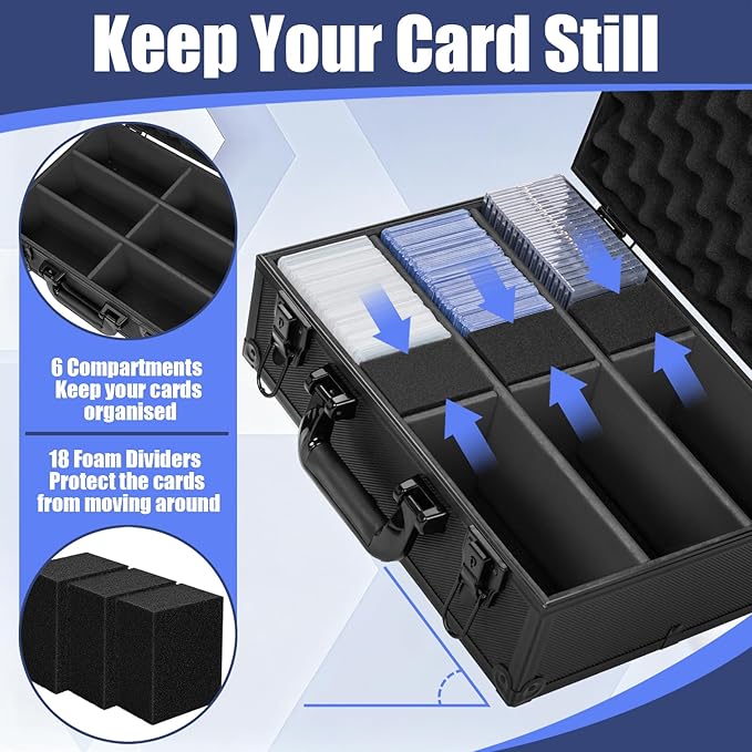 Toploader Storage Box for 3" x 4" 35pt Rigid Card, Top Loader Cards Hard - Image 4