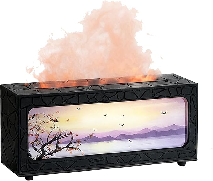 Fireplace Flame Essential Oil Diffuser by ITHUGE