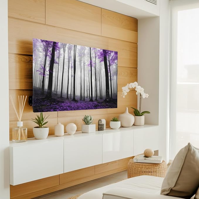 Autumn Thanksgiving Maple Trees Indoor TV Cover, Elastic TV Screen Protector - Image 3