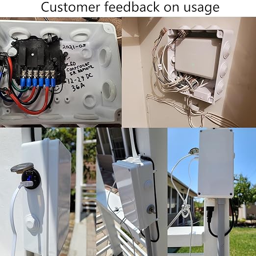 Junction Box Dustproof Waterproof IP65 ABS Plastic Electrical Boxes, Indoor & - Image 7