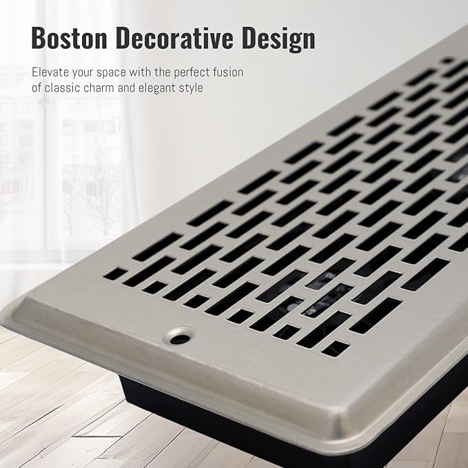 Register Booster Fan for 6" x 10" Register Holes, Quiet Vent Fan Booster - Image 6