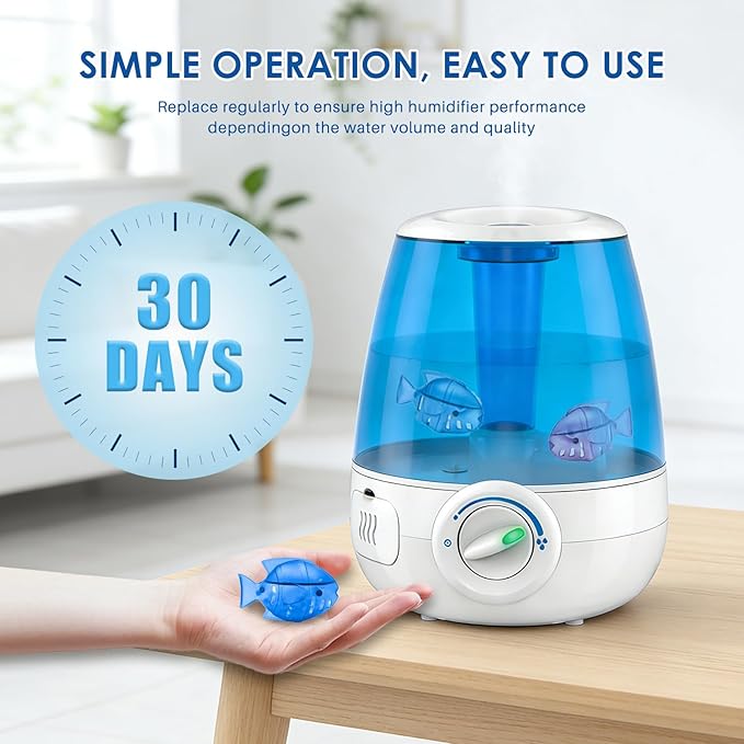 12 Pack Humidifier Cleaning Fish, Humidifier Cleaner - Image 7