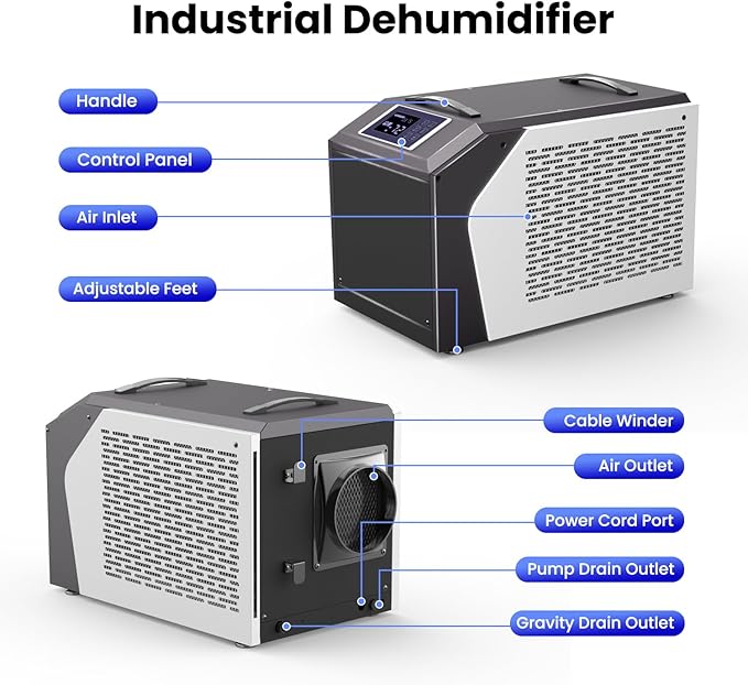 Industrial Commercial Dehumidifier - Image 8