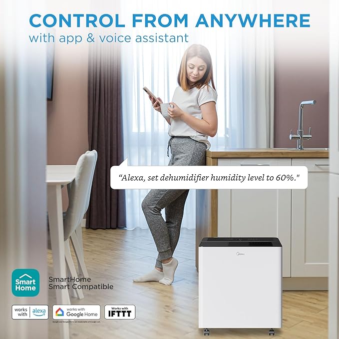 Midea 4, 500 Sq. Ft. Dehumidifier - Image 3