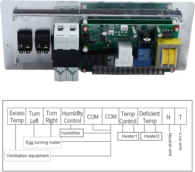 Egg Incubator Controller 110V Microcomputer Automatic Intelligent Temperature - Image 4