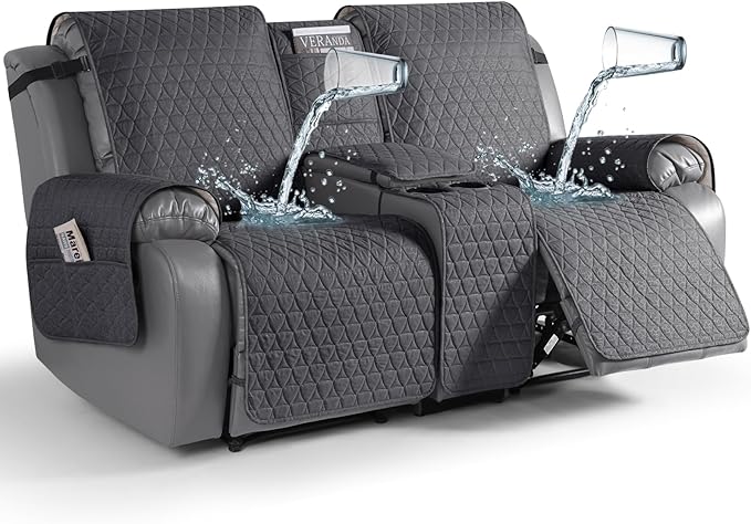 TAOCOCO 100% Waterproof Loveseat Recliner Couch Sofa Covers by TAOCOCO