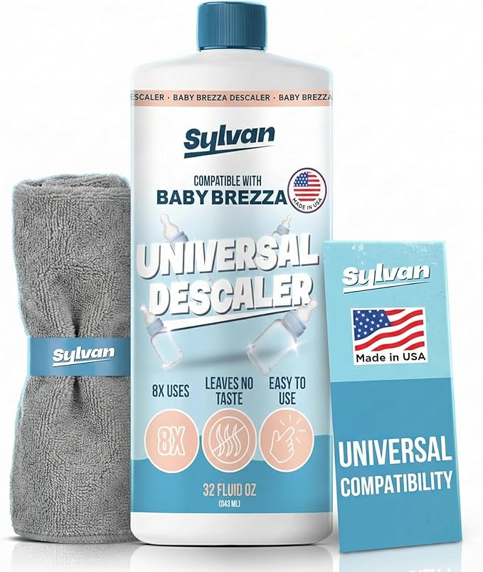 Descaler Compatible with Baby Brezza Machines | 32 Oz | 12 Month Supply | US by SylvanHills