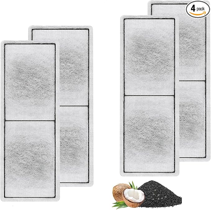 4 Pack Replacement Carbon D Filter Cartridges by Unknown
