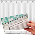 Powerful Anti-Billowing Magnetic Shower Curtain Weights by HMmagnets