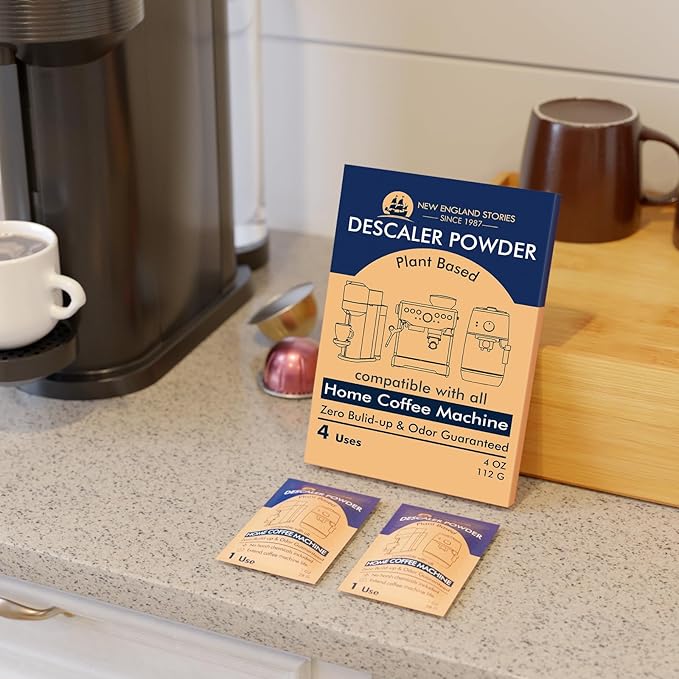 Descaling Powder Solution Removes Scale and Build-Up, Automatic Coffee Pots & - Image 6