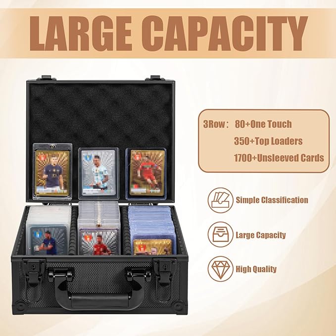Toploaders Storage Box for 3" x 4" 35pt Rigid Card, Top Loader Storage - Image 2
