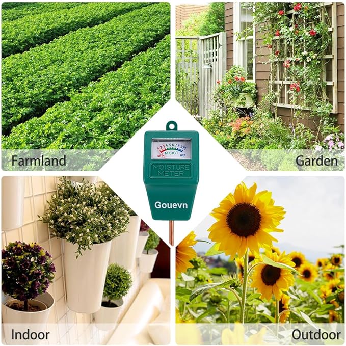 Long Probe Soil Moisture Meter for Plants, Plant Moisture Meter for House Plants - Image 7