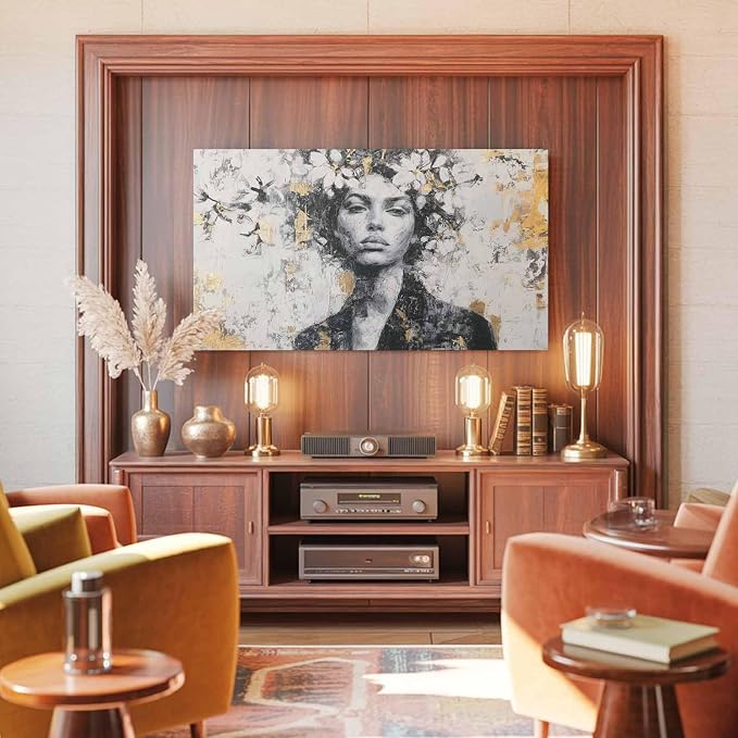 Elastic Indoor TV Cover 32" Dust Protector, African American Posters Stretch - Image 3