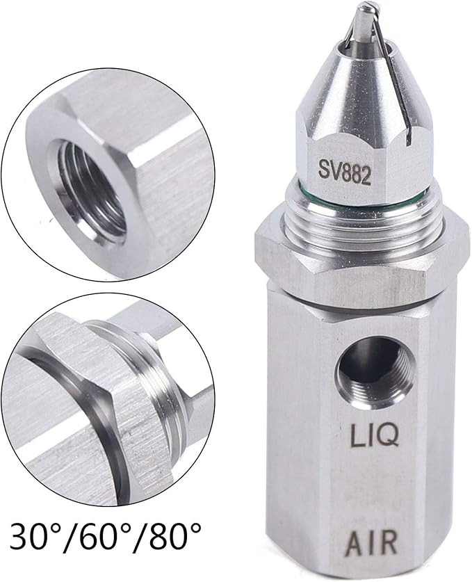 Stainless Steel Ultrasonic Air Atomizer Nozzle - Image 5