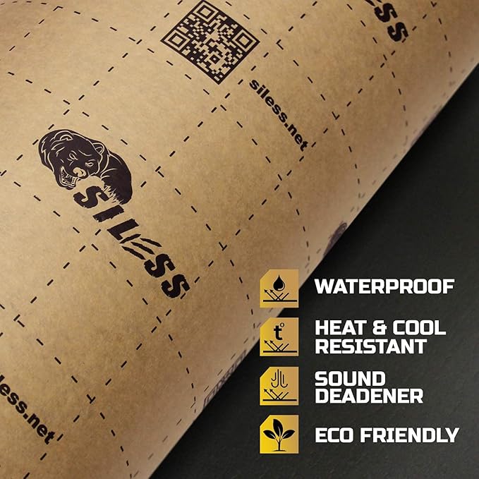 Siless Liner 157 mil 36 sqft Car Sound Deadening Closed Cell Foam & Heat - Image 4