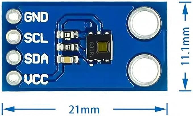 2pcs HDC1080 High-Precision Temperature Humidity Sensor Humidity Temperature - Image 4