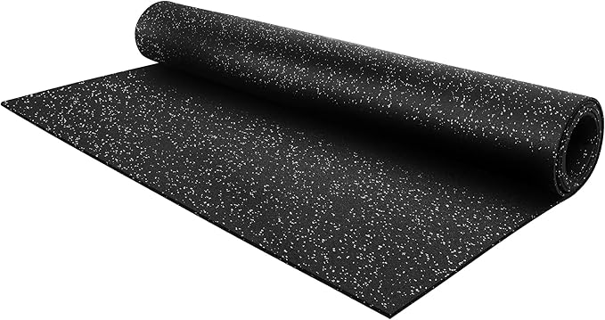 Flooring Inc's 1/4" Thick Tough Rubber Flooring Roll | Flexible Recycled Rubber by IncStores