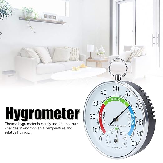 Greenhouse Temperature High Grow Meter, Indoor Thermometer Hygrometer Wall - Image 3