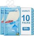 Moisture Absorbers 10 Pack, 9.8 Oz Hanging Closet Dehumidifier Bags, Portable by Unknown