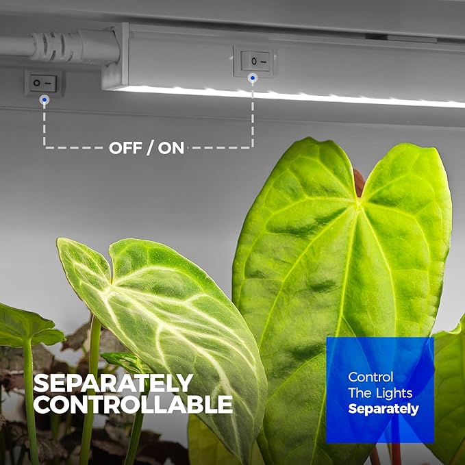 Barrina T5 Grow Lights for Indoor Plants, 4FT 160W Full Spectrum Grow Light - Image 6