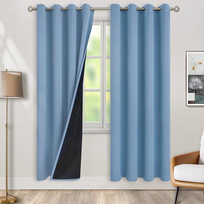 BGment Thermal Insulated 100% Blackout Curtains by BGment