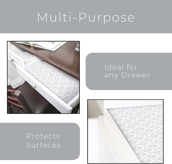 Smart Design Bonded Grip Shelf Liner - Image 4