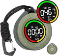 Portable CO ＆ CO2 Detectors for Travel, 4-in-1 Carbon Monoxide and Carbon by Lunarlipes