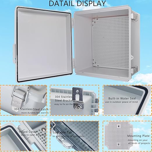 Waterproof Junction Box, ABS Plastic Electrical Box - Image 3