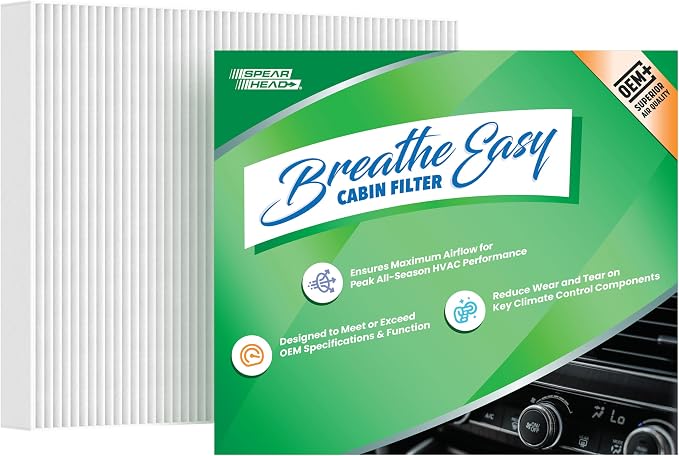 Spearhead OEM+ Particulate Breathe Easy Cabin Filter | Fits 2016-2020 Sorento by SPEARHEAD