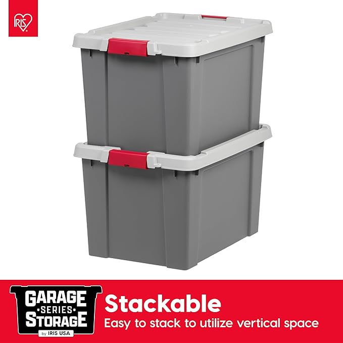 IRIS USA 20 Gallon Lockable Storage Totes - Image 4