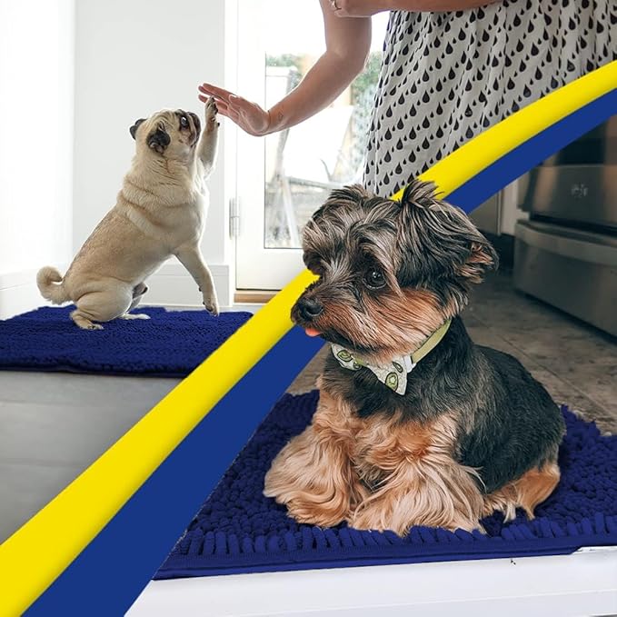 Muddy Mat® Pack of 3 Highly Absorbent Microfiber Dog Door Mat and Pet Rug - Image 6