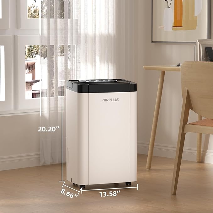AIRPLUS 4, 500 Sq. Ft. 70pint Dehumidifier, Humidity - Image 2
