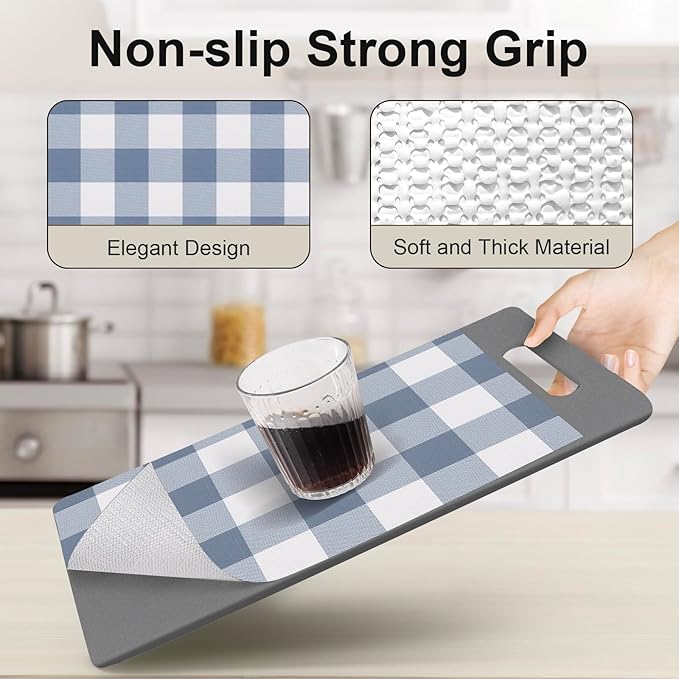 Shelf Drawer Liner for Kitchen Cabinets Non-Adhesive, 23.6In x 30FT Non-Slip - Image 2