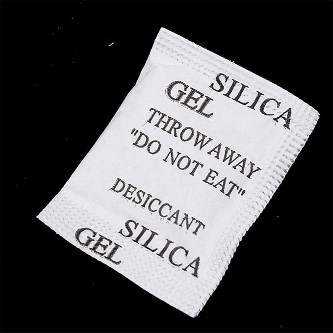 100 Pack Silica Gel Desiccant Moisture Absorber Dehumidifier - Image 3