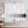 Off White Window Curtain Linen Textured Panels by HVERSAILTEX