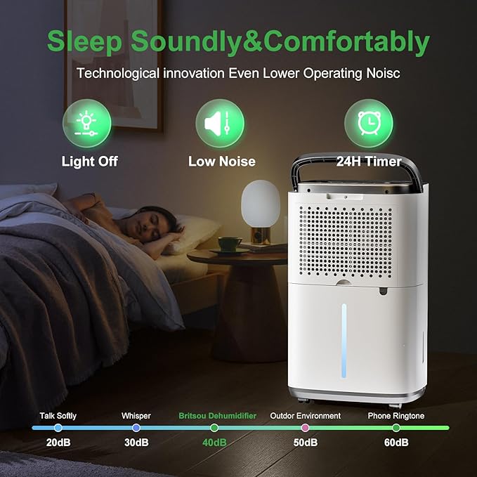 55 Pint Portable Dehumidifier - Image 9