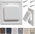 NO-PEST VENT, Exclusive Dual Door Dryer Vent Cover Outdoor 4 inch or Bathroom by No-PestVent