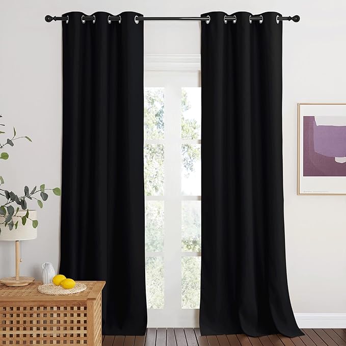 NICETOWN Door Curtain for Doorway Privacy, Curtains 95 Inch Length, Room - Image 3