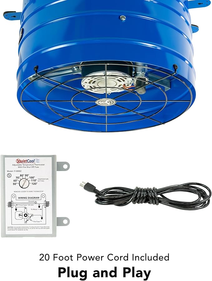 Quietcool AFG PRO-2.0 Attic Fan - Image 2