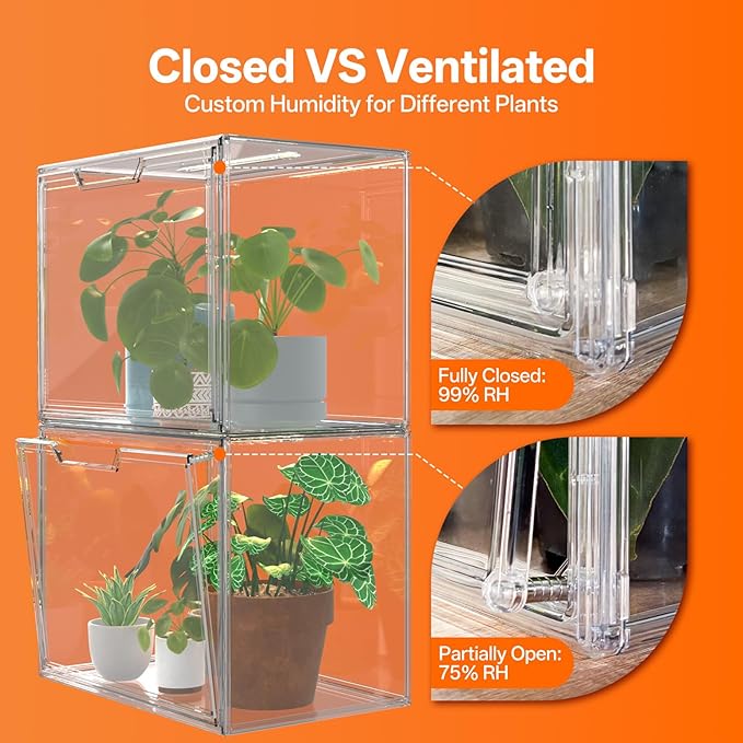 Bstrip Tabletop Greenhouse, GM4 Small Greenhouse - Image 8