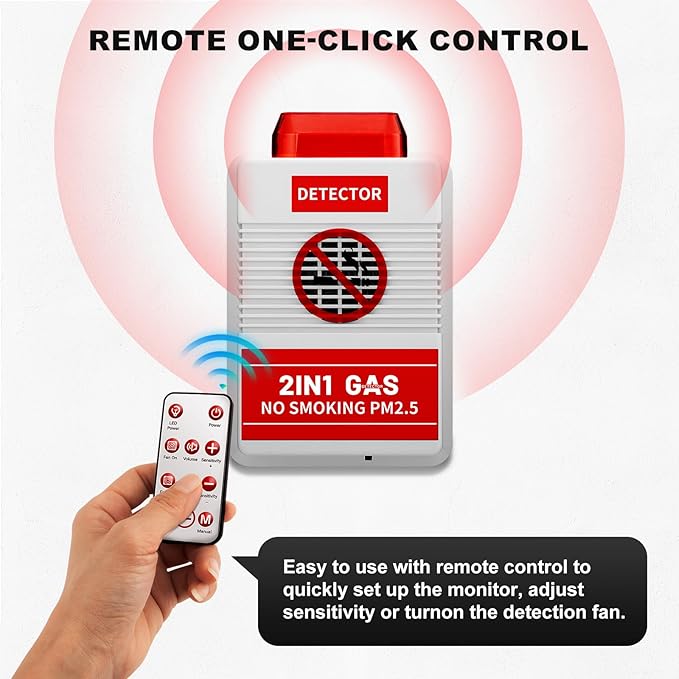 2-in-1 Smart Air Quality Monitor - Image 4