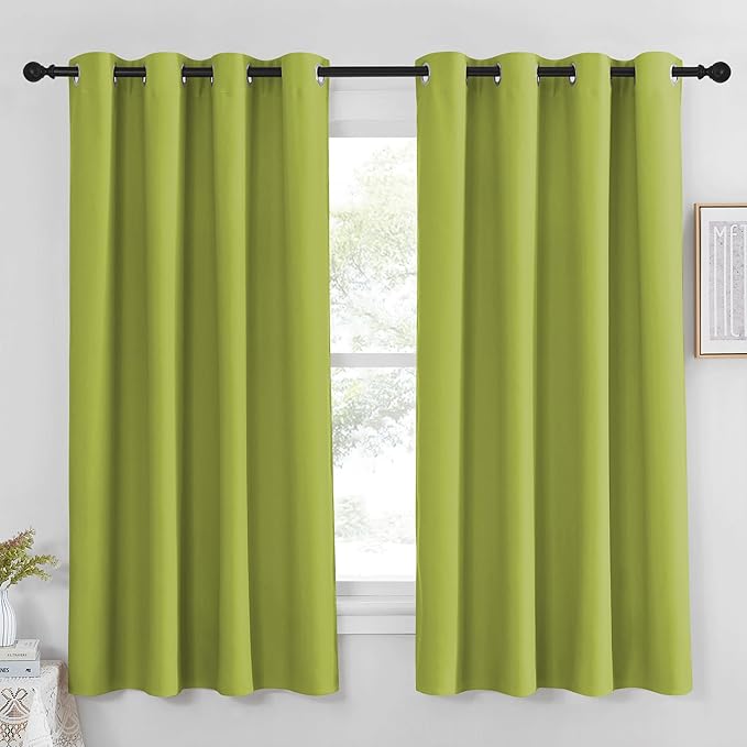 NICETOWN Blackout Curtain Panel 63 inch Long by NICETOWN