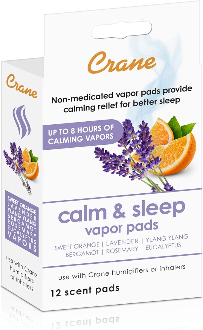Crane Natural Lavender Orange Humidifier Pads by Crane