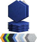 12 Pack Acoustic Panels Self Adhesive Sound Proof Foam, High Density Sound by Amantech